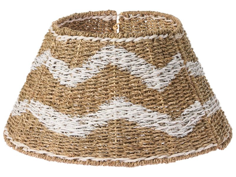 Osłonka pod choinkę Hiver Trawa morska Biały 43 cm 1 szt.