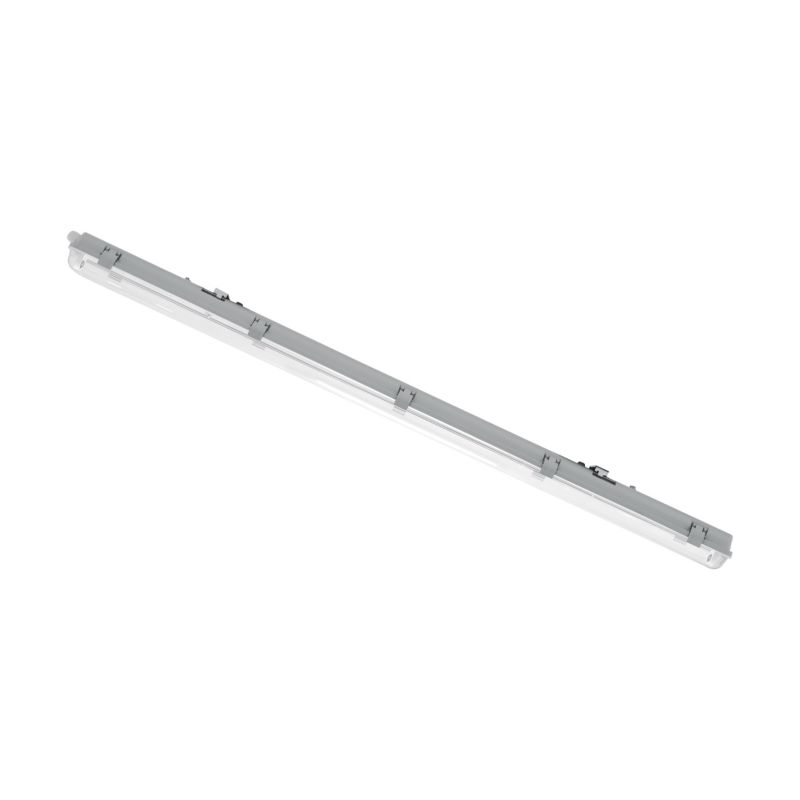 Liniowa lampa hermetyczna na świetlówkę LED STRUHM HERMAN FIT LED 36W szara IP65 dł. 126cm do świetlówki LED o dł. 120cm - 1 szt.