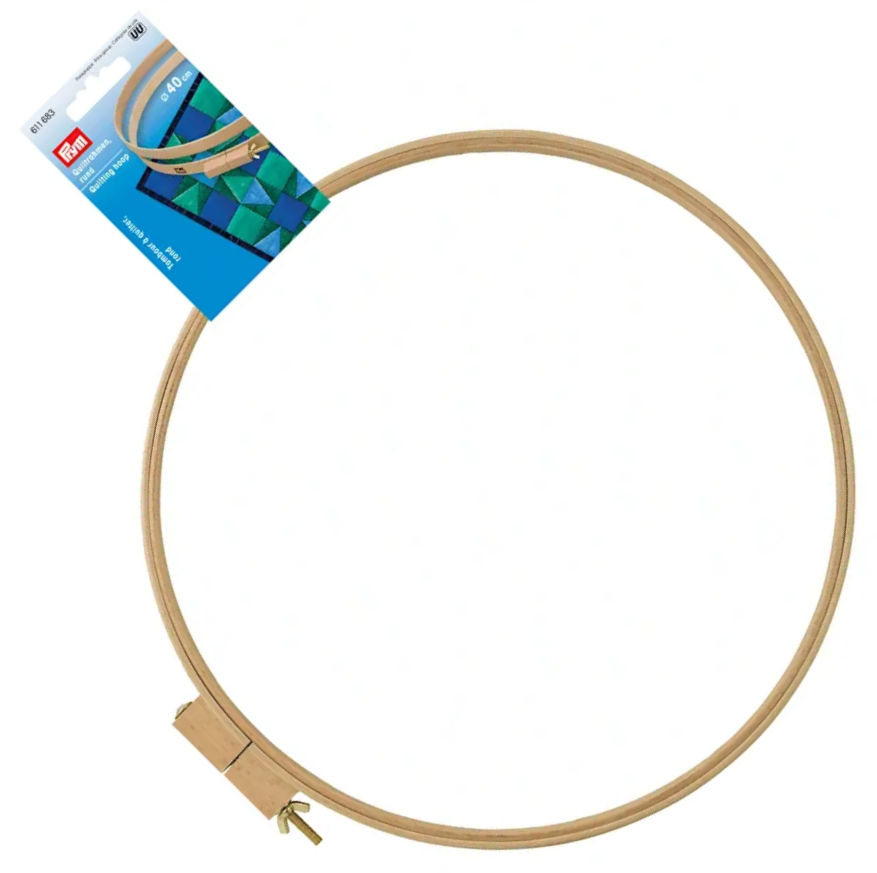 tamborek drewniany 40 cm PRYM 611683 .