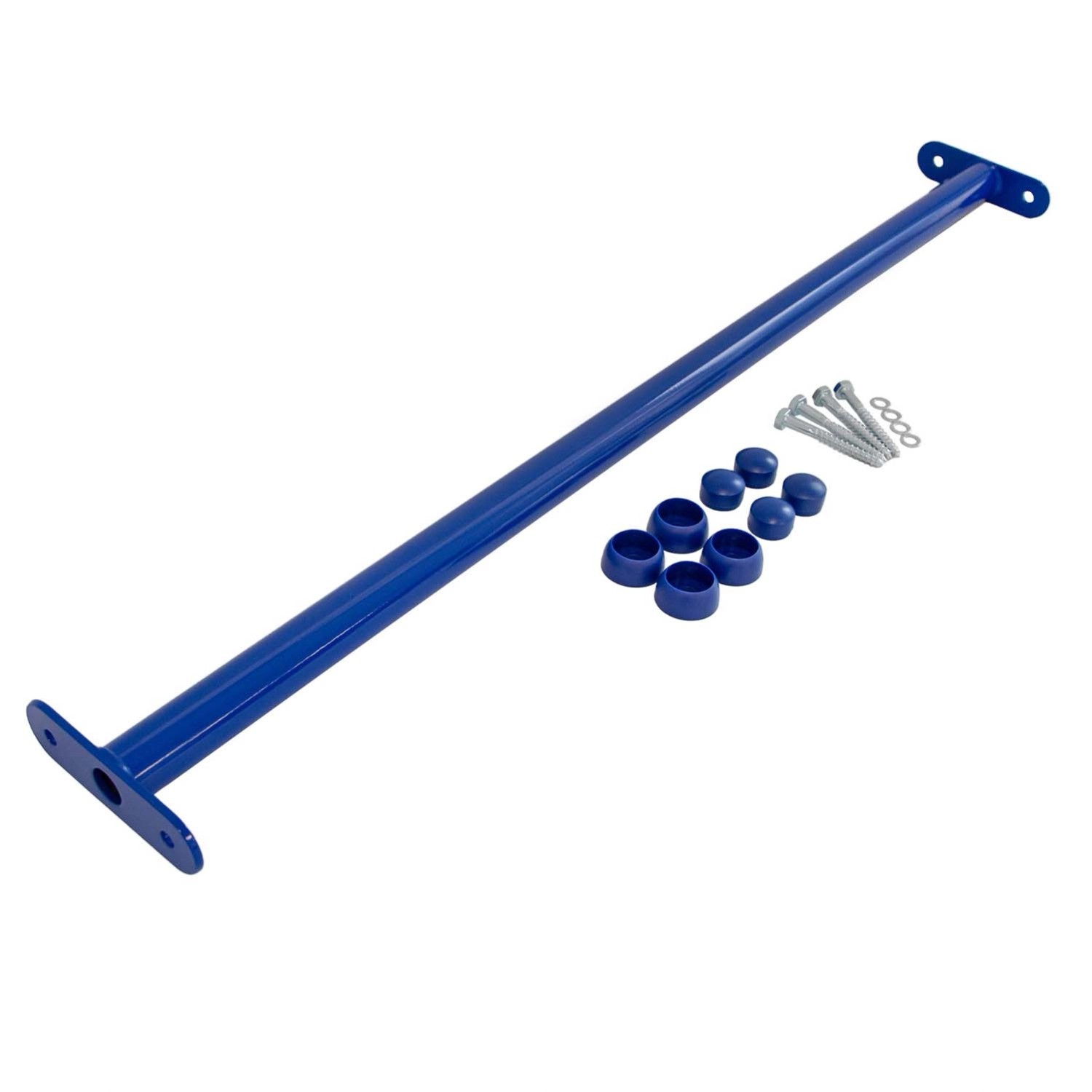 4IQ Drążek metalowy niebieski dł. 90 cm, fi 32 mm