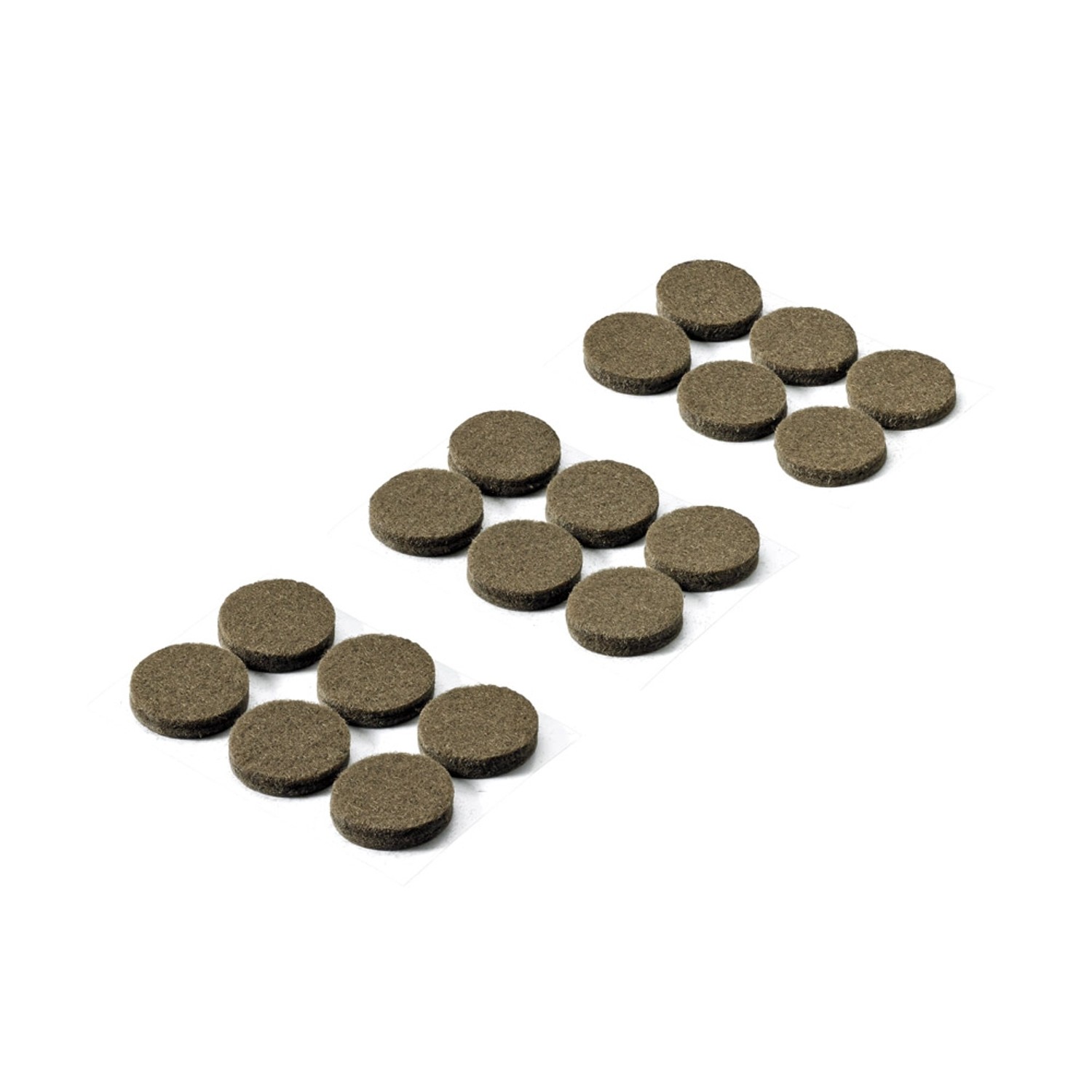 Hettich Podkładki filcowe brąż śr. 22mm 18szt