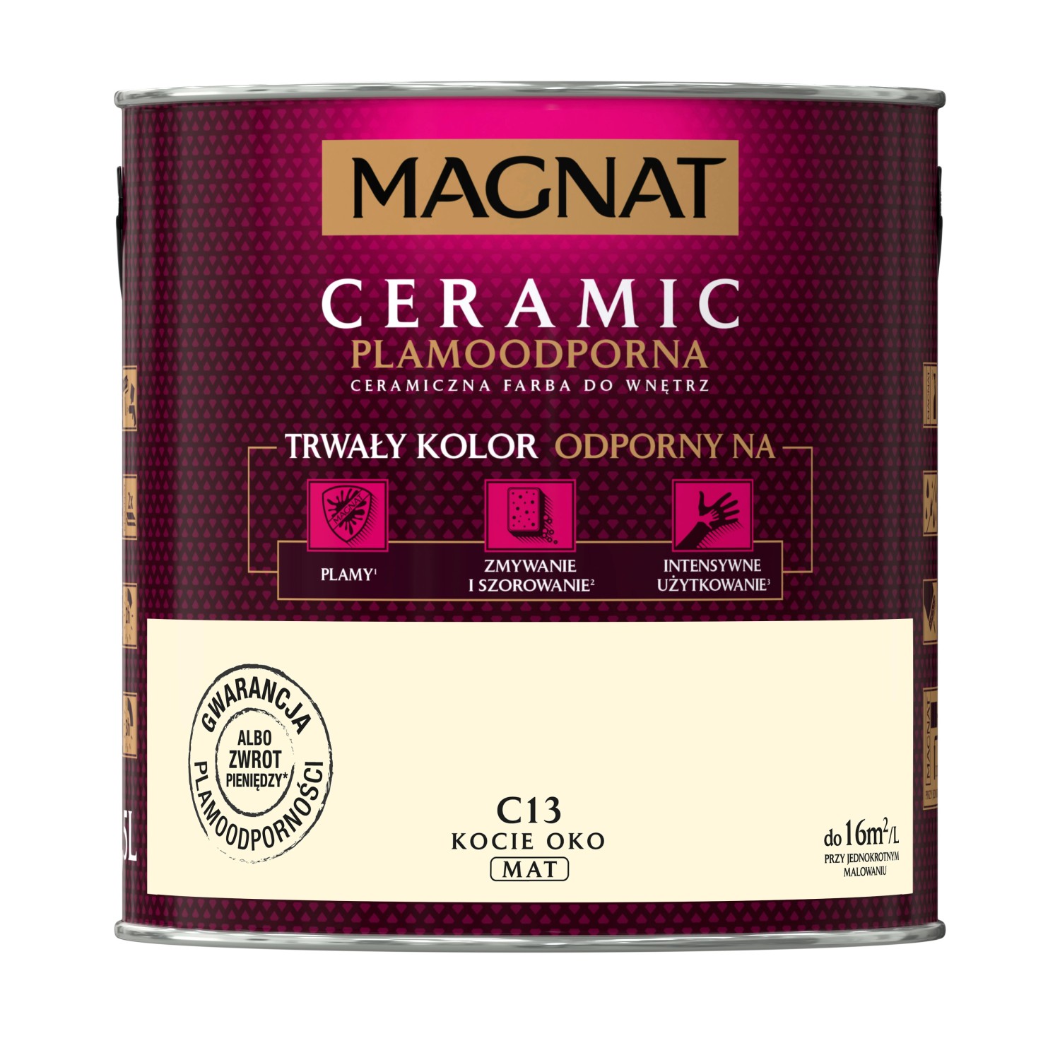 Farba Magnat Ceramic kocie oko 2,5 l