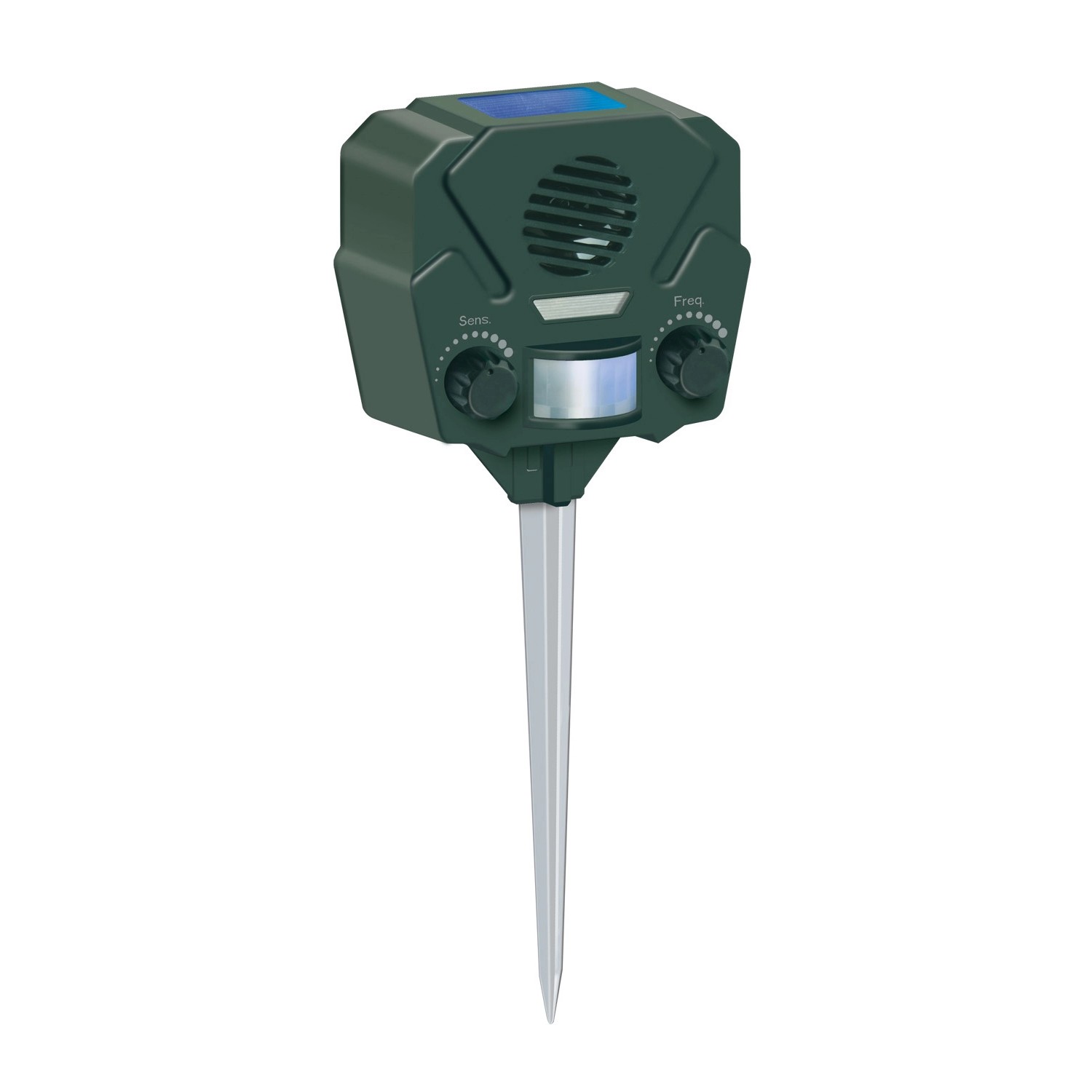 Solarny odstraszacz ogrodowy regulacja do 100m2