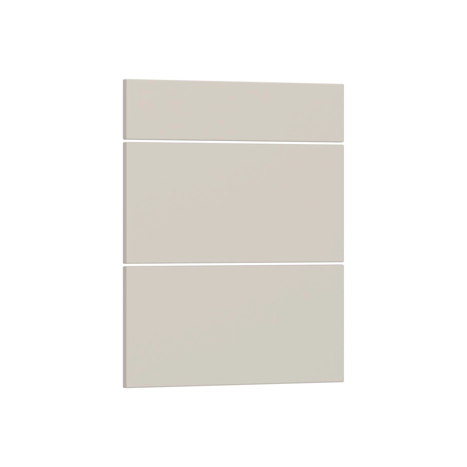 Trzy fronty do szafki z szufladami Roma kaszmir 60 cm