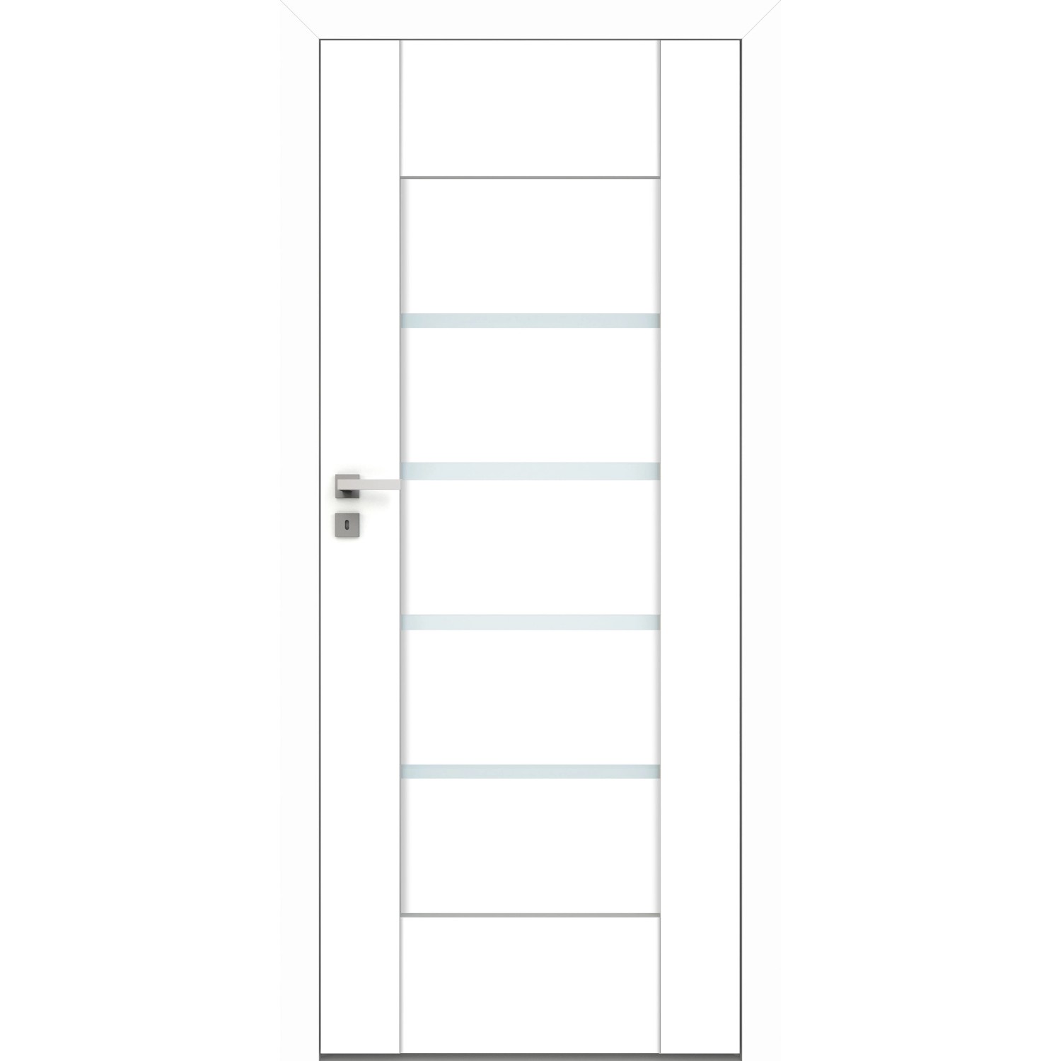 DRE Skrzydło drzwiowe Largo alpejska biel pokojowe 80P