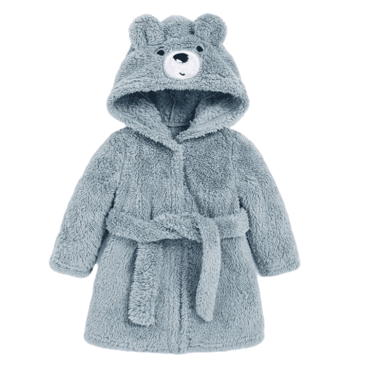 Szlafroczek Miś puchaty szary - rozmiar do wyboru NS - 3-6 miesięcy