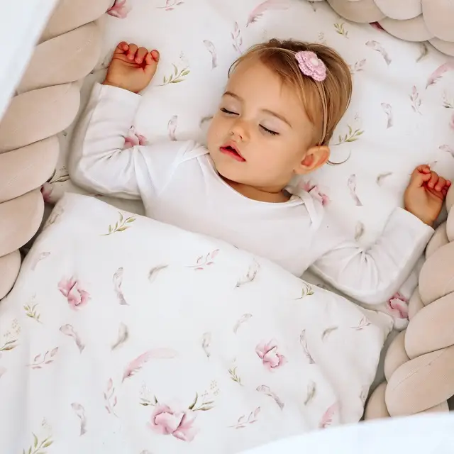 Komplet pościeli Blossom LU - 100x135 + poduszka 40x60 - Nie