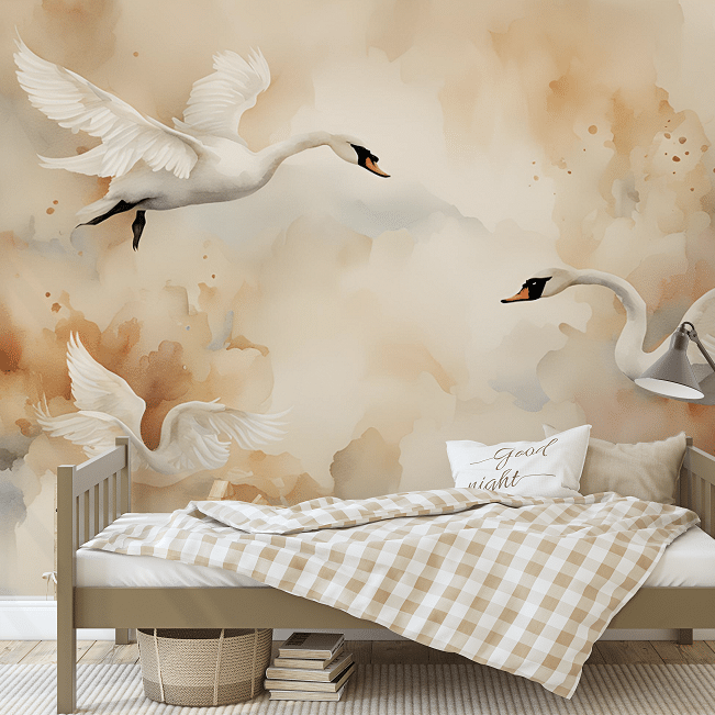 Fototapeta dla dzieci Łabędzie - 250