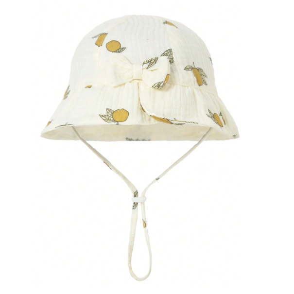 Muślinowy kapelusz 3-12 miesięcy Cytrynki NS