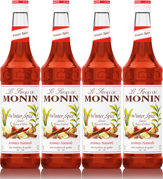 4x Syrop Monin Winter Spice, 700ml