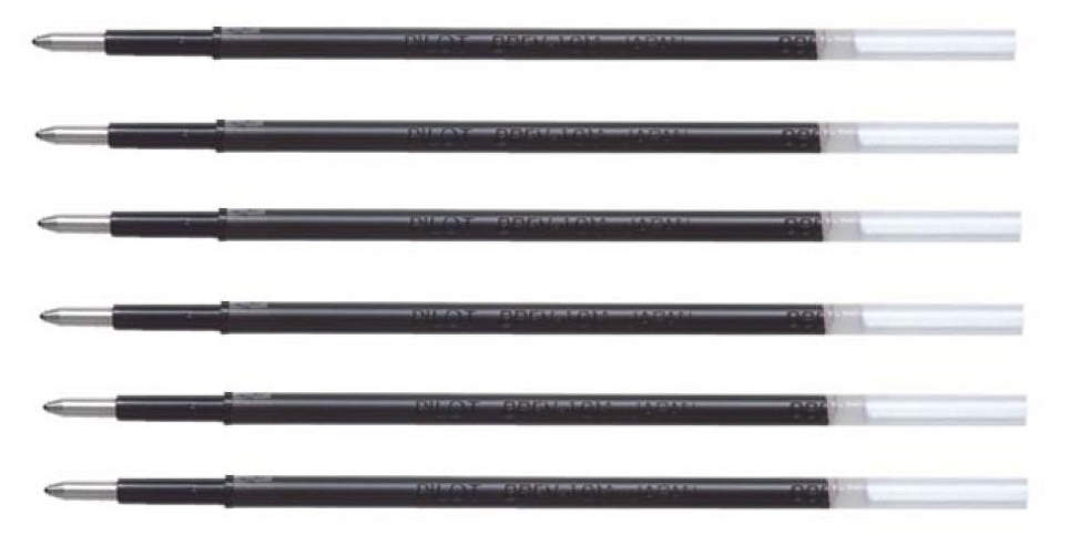 6x wkład do długopisu Pilot Acroball, 0.7mm, niebieski