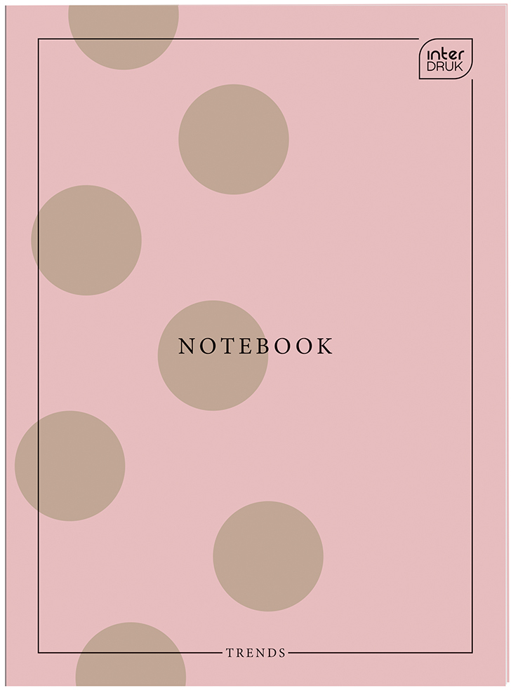 Zeszyt w kratkę Interdruk, A4, miękka oprawa, 96 kartek, mix wzorów