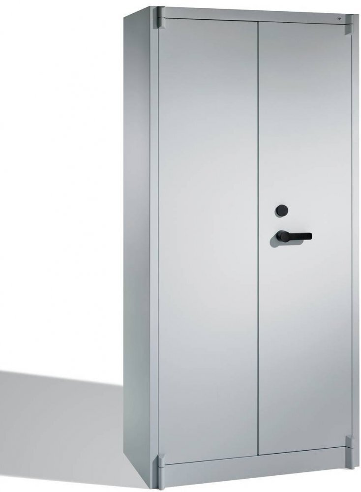 Outlet: USZKODZONY Szafa o podwyższonej odporności ogniowej C+P, stal, 195x93x50mm, szary