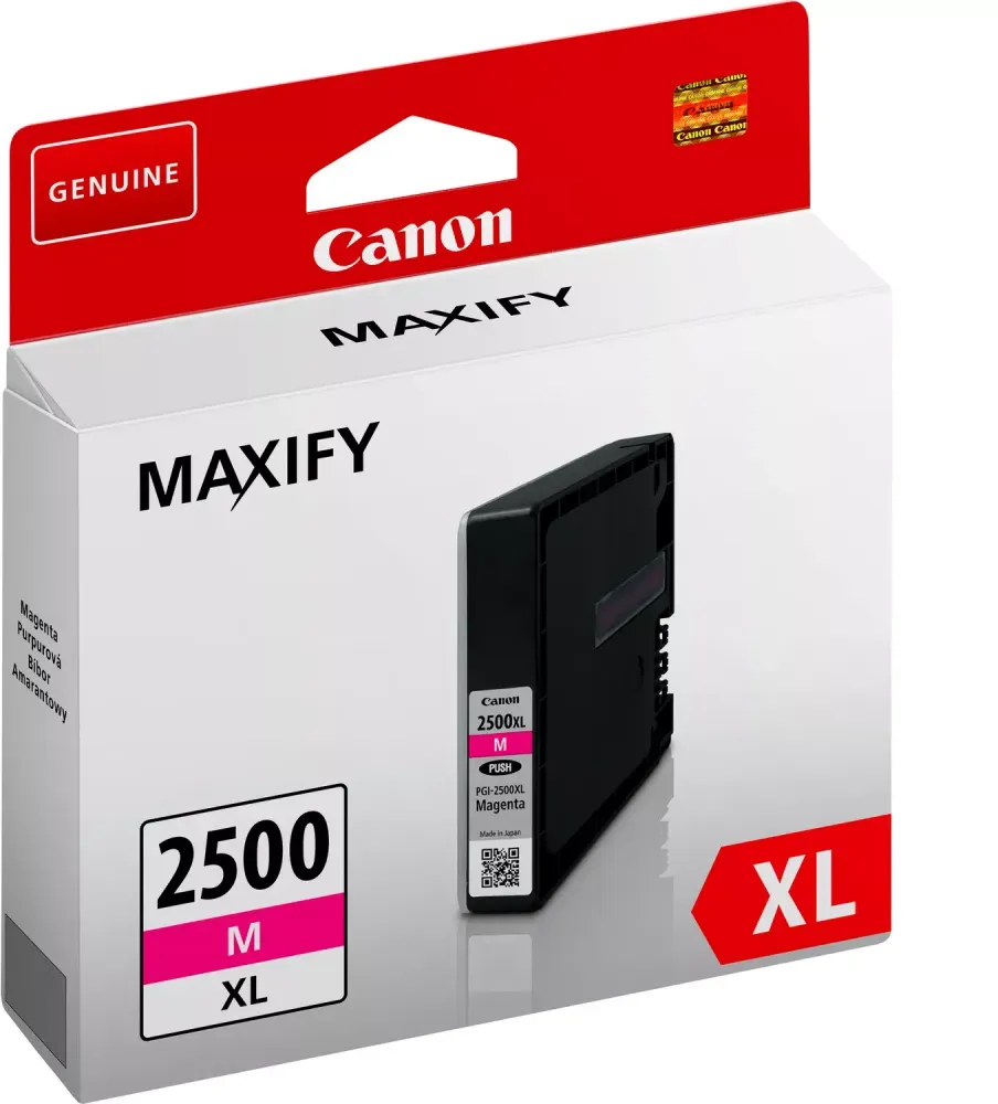 Tusz Canon 9266B001 (PGI-2500XL), 19.3ml, 1295 stron, magenta (purpurowy)