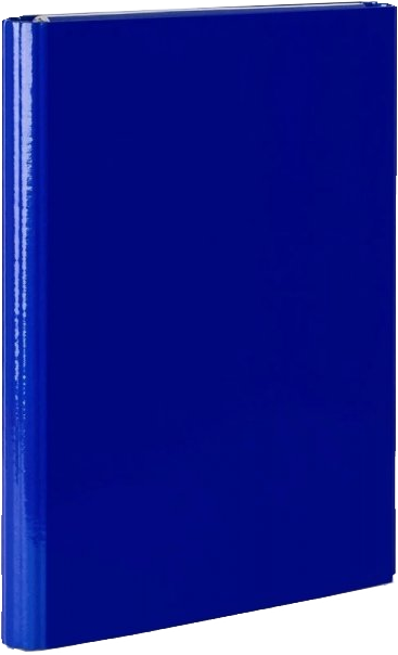 Teczka na rzep VauPe, skrzydłowa, A4, 40mm, niebieski