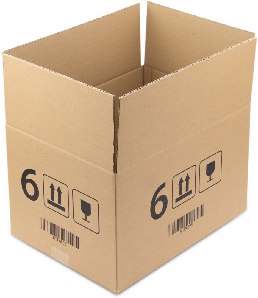 Karton klapowy Ofix Economy, 400x300x250mm, brązowy