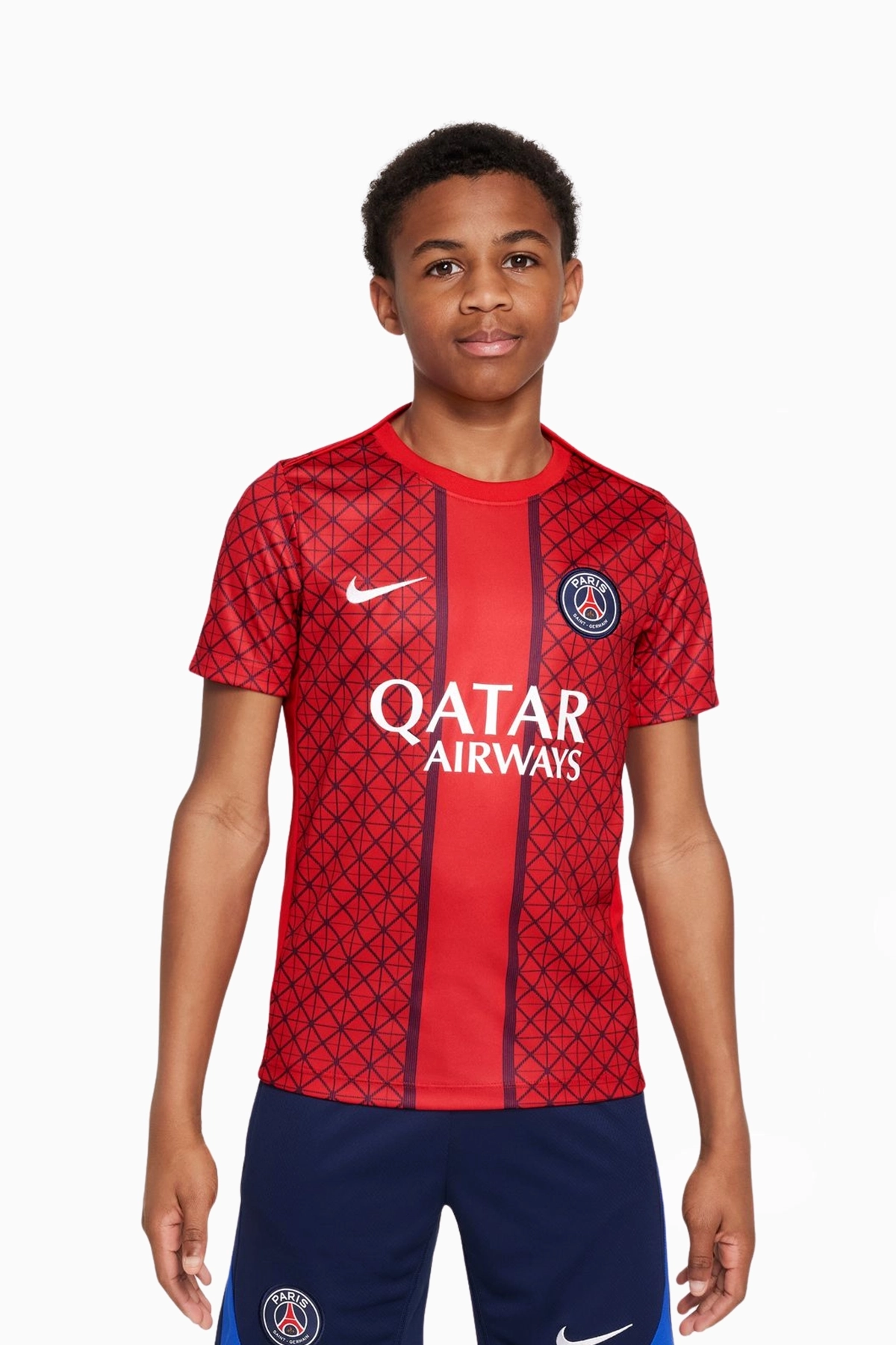 Koszulka Nike PSG 25/26 Academy Pro Junior - Czerwony