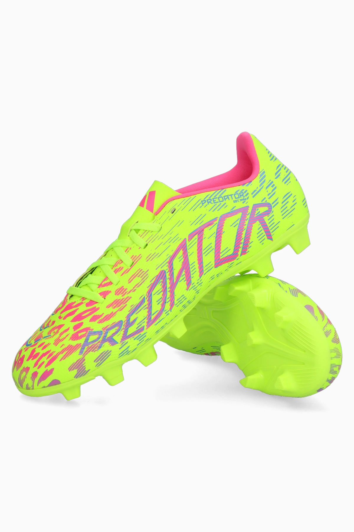 Korki adidas Predator Club FG/MG - Limonkowy