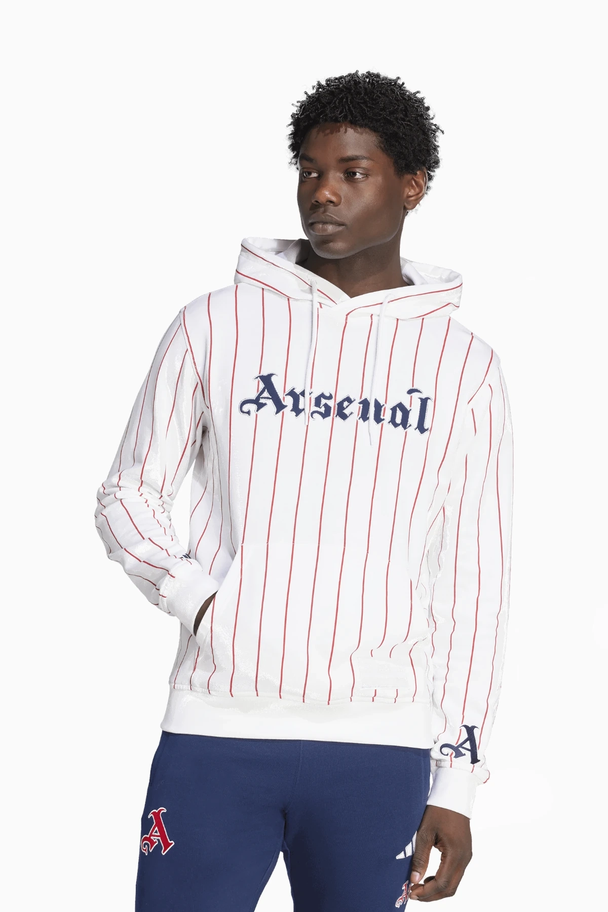 Bluza z kapturem adidas Arsenal FC 25/26 US Pack - Biały