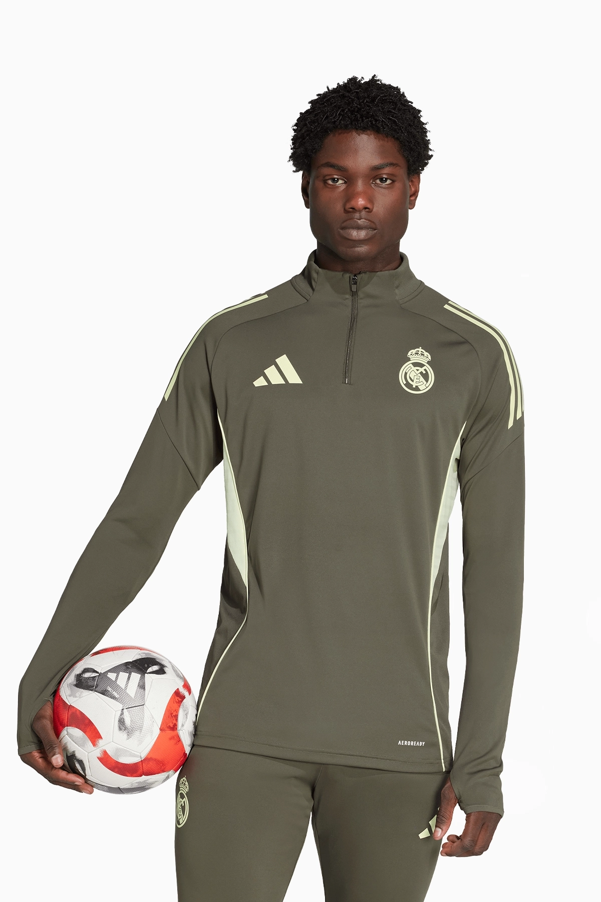 Bluza adidas Real Madryt 25/26 Training Competition - Zielony