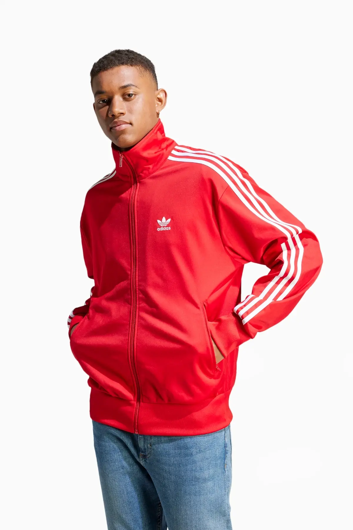 Bluza adidas Adicolor Classics Firebird - Czerwony