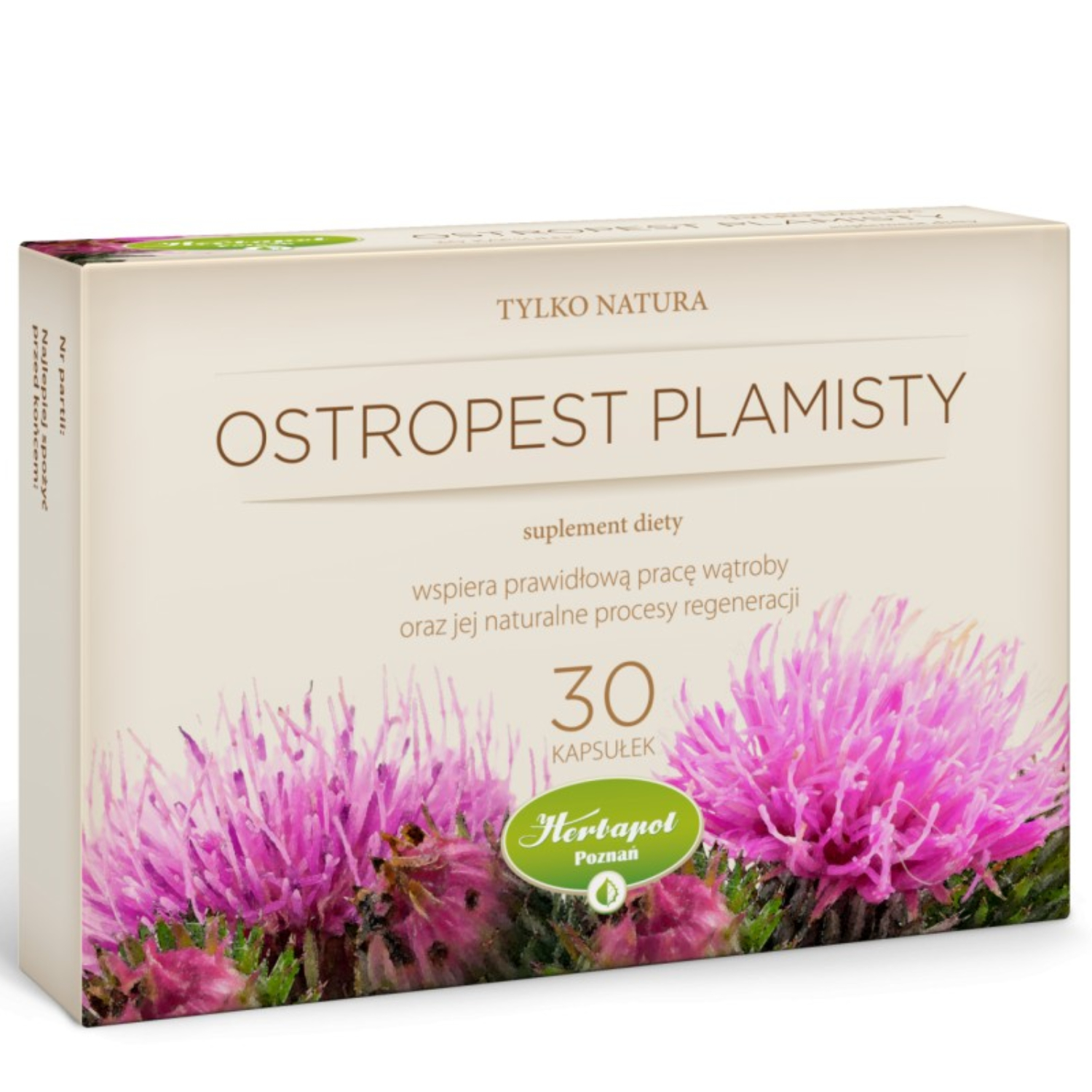 Herbapol poznań ostropest plamisty, 30 kapsułek