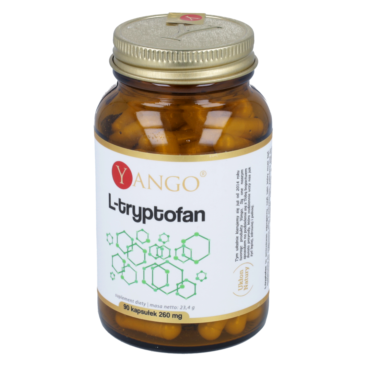 Yango l-tryptofan, 90 kapsułek