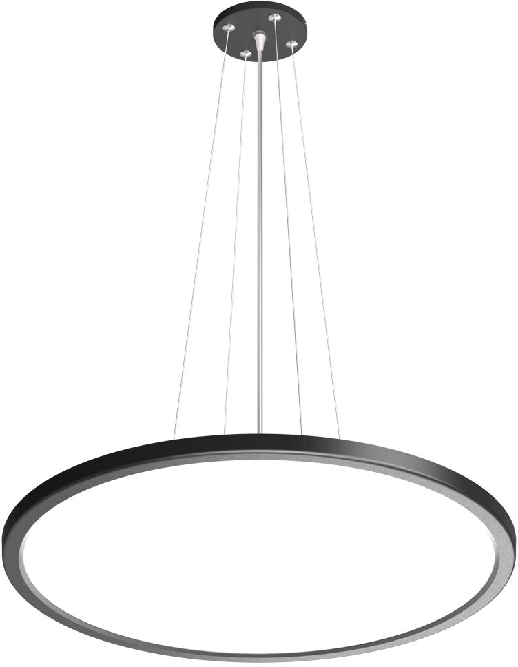 Italux Manito lampa wisząca 1x36 W czarna PND-72843-480R-36W-BL