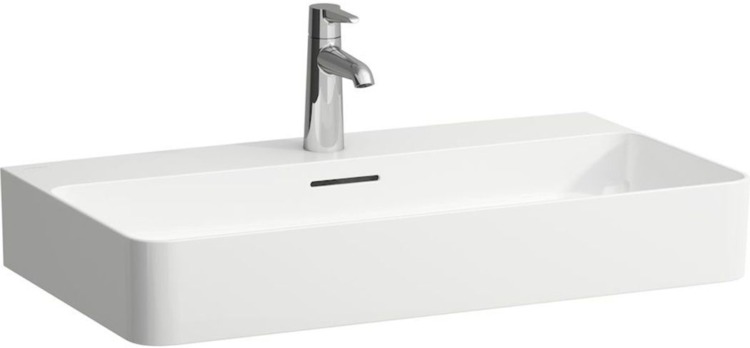 Laufen Val umywalka 75x42 cm prostokątna ścienna-nablatowa biała H8162857571041