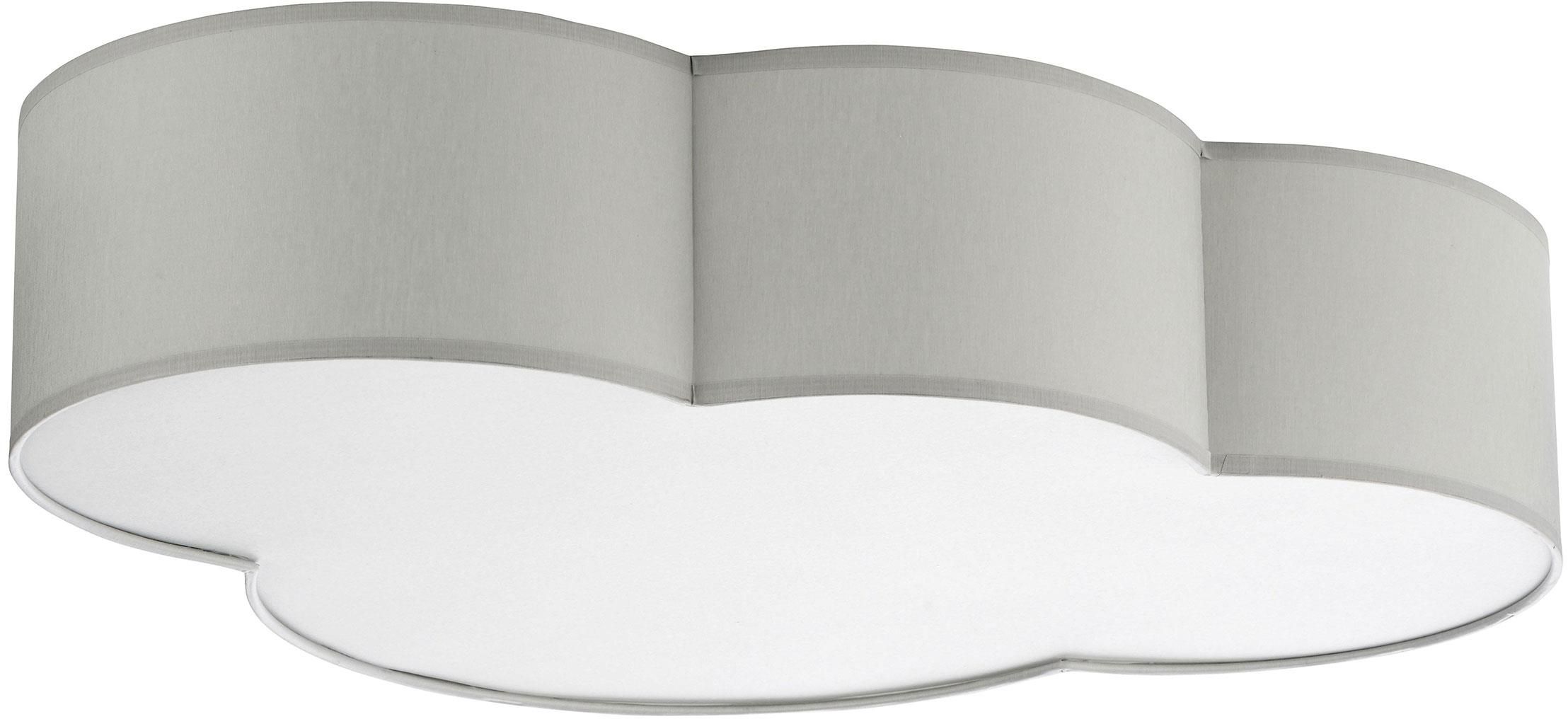 TK Lighting Cloud plafon 4x15W szary/biały 3145 - Wysyłka w 24h
