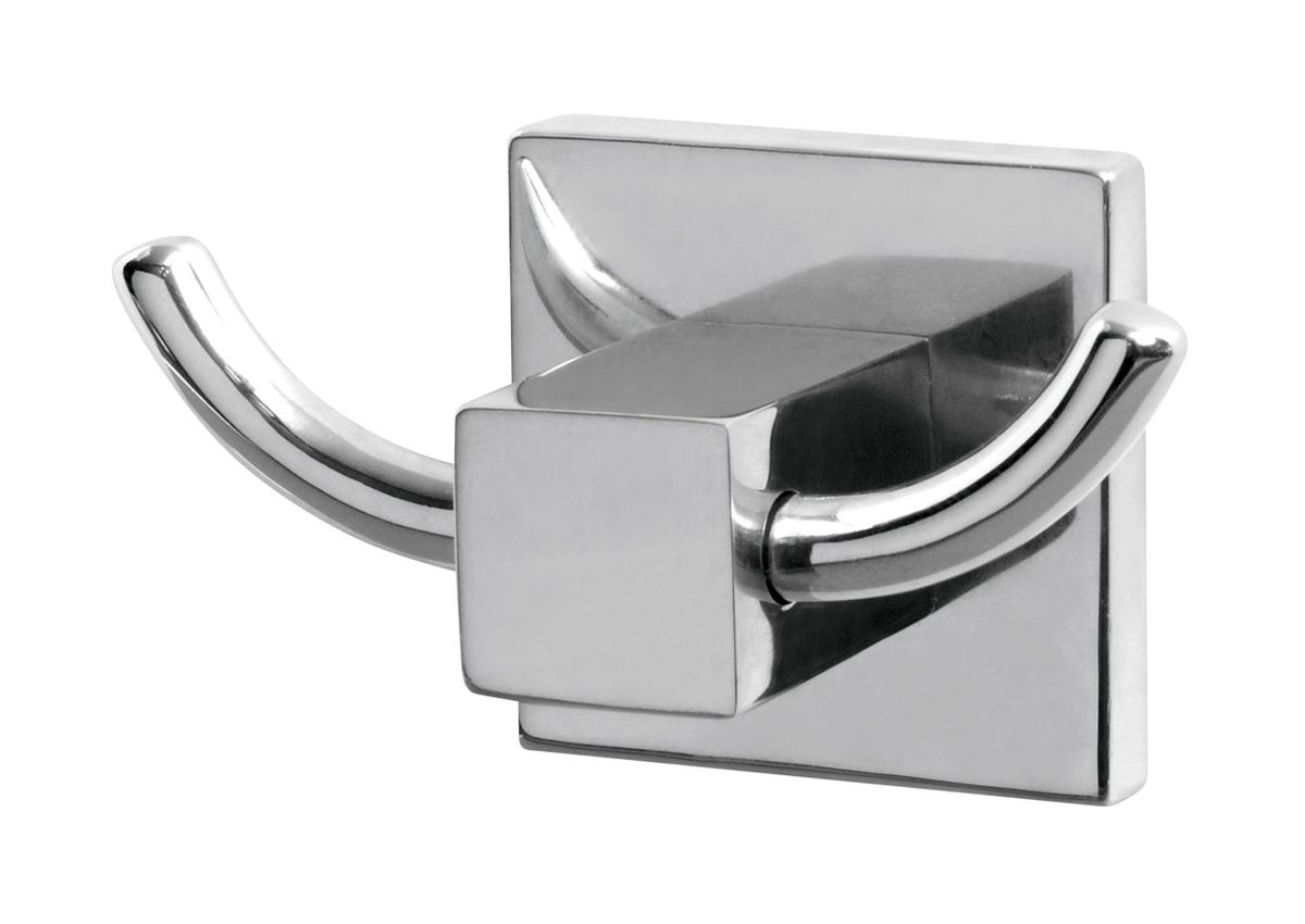 Bisk Arktic wieszak podwójny chrom 01463