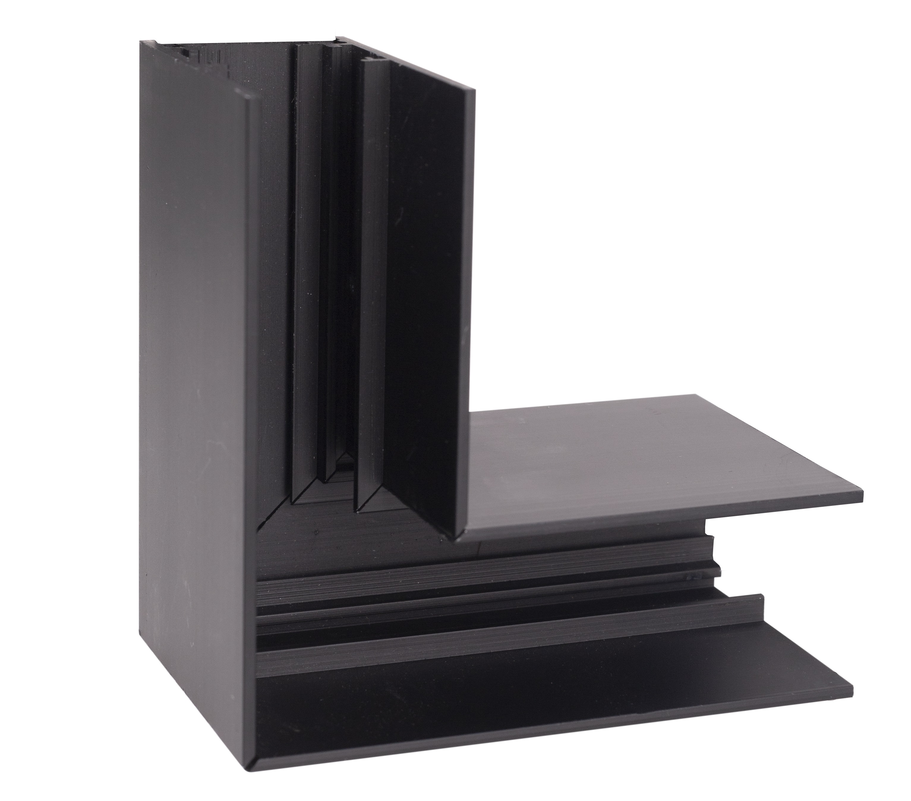 MaxLight Magnetic kątownik czarny MT0003