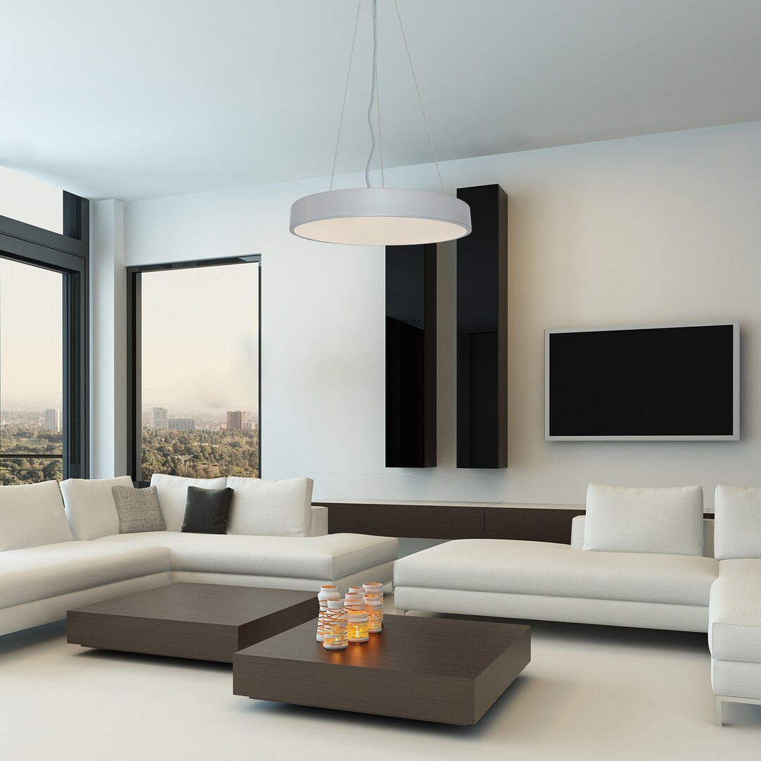 Rabalux Tesia lampa wisząca 1x36W LED srebrny/biały 71040 - Wysyłka w 24h