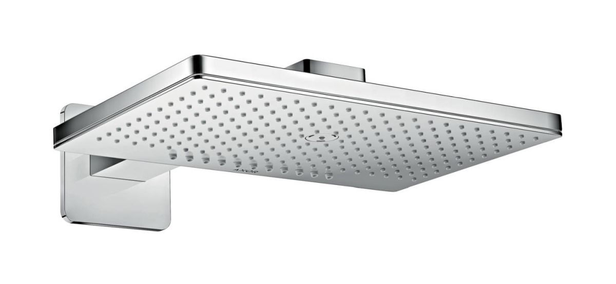 Axor ShowerSolutions deszczownica 46,6x30 cm prostokątna z ramieniem ściennym chrom 35275000