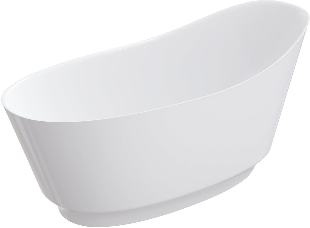 Omnires Neo M+ wanna wolnostojąca 158x72 cm biała połysk NEO158SWWBP