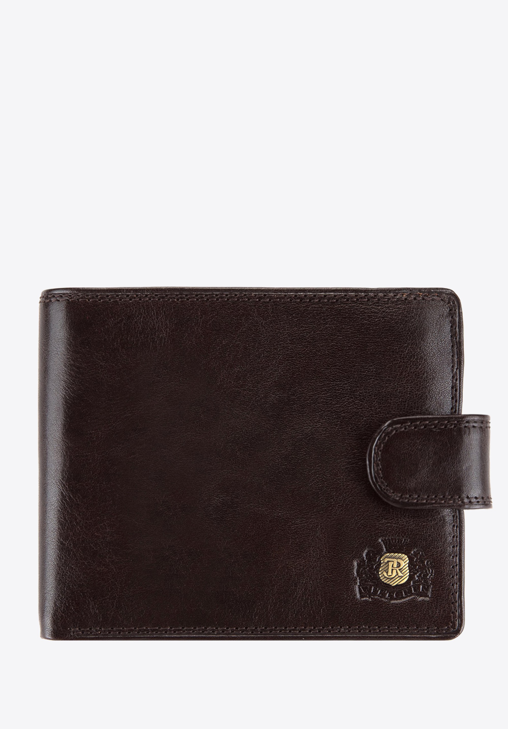 Portfel męski skórzany uniwersalny brązowy