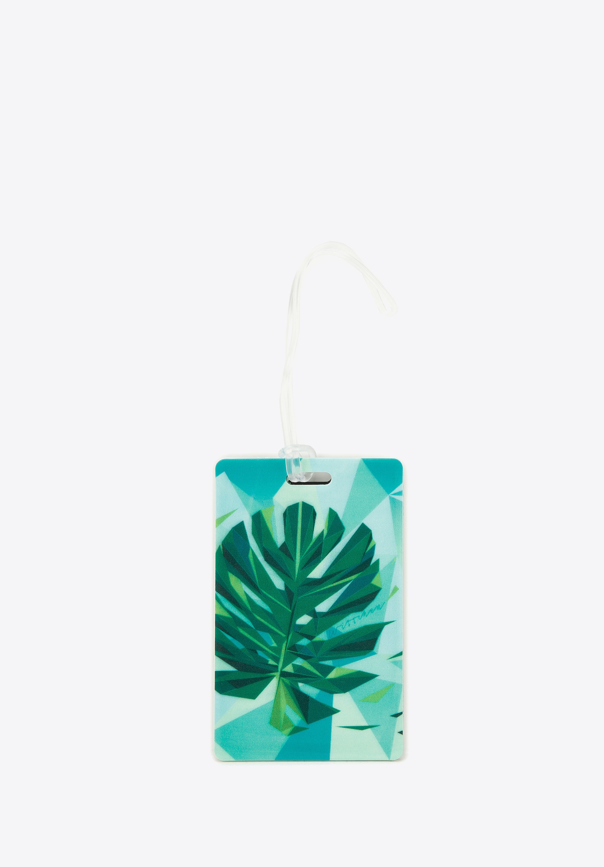 Identyfikator do bagażu zielony