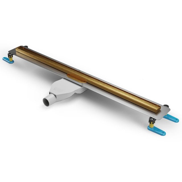 Odpływ liniowy MARELLE 100 cm złoty szczotkowany TER-0330
