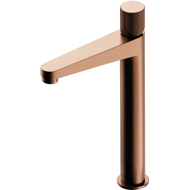 OMNIRES Bateria umywalkowa CONTOUR wysoka miedź szczotkowana CT8012CP