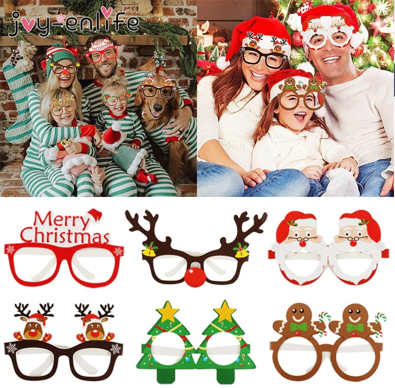 9 par Świątecznych Okularów do zdjęć
