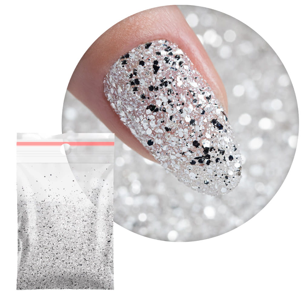 Pop-Up! Piegi Confetti Dropsy Kropki Kółeczka Princess Nails do zdobienia paznokci Nr 1 20g
