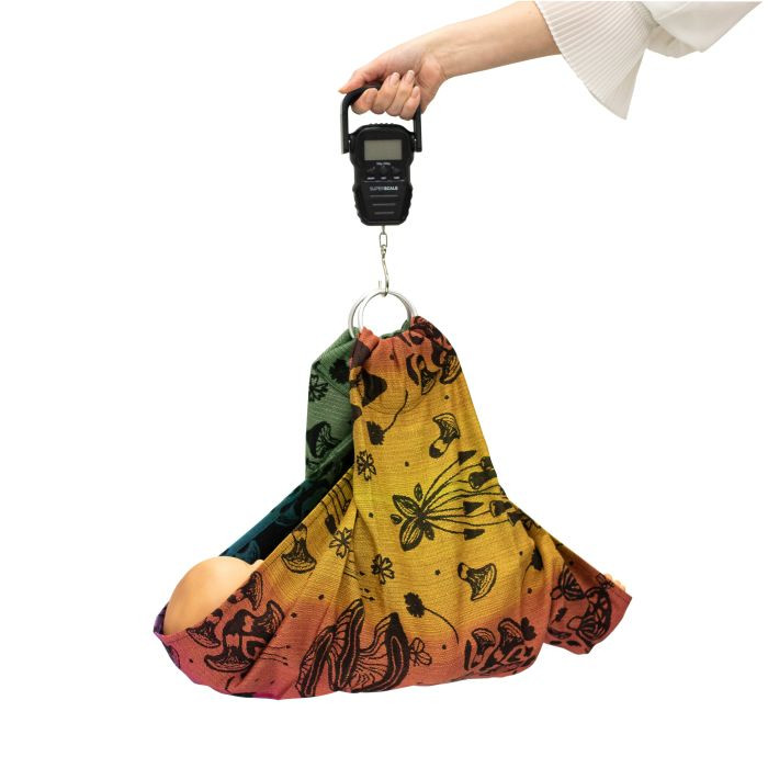 Supermama.baby Tuląca waga dla noworodka-Shrooms Dark