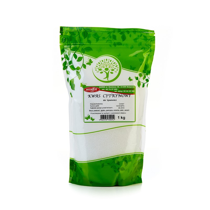 Kwasek cytrynowy E330 1 kg