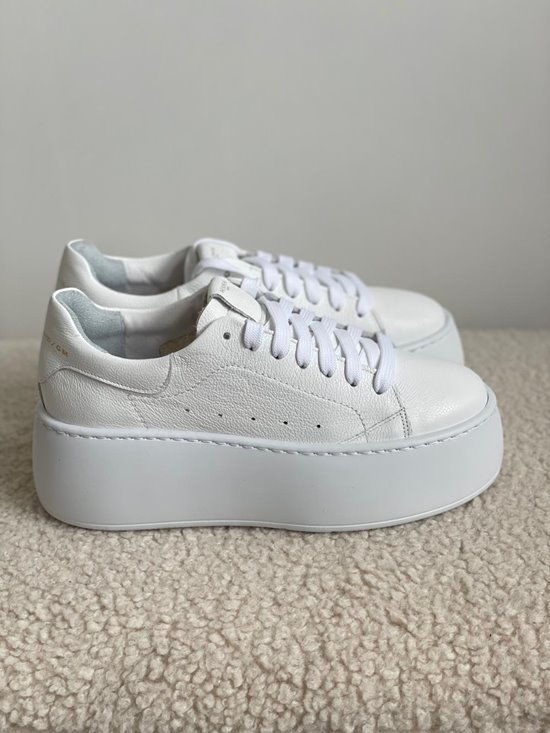 Sneakers SN704 - 1 Biały groch wada