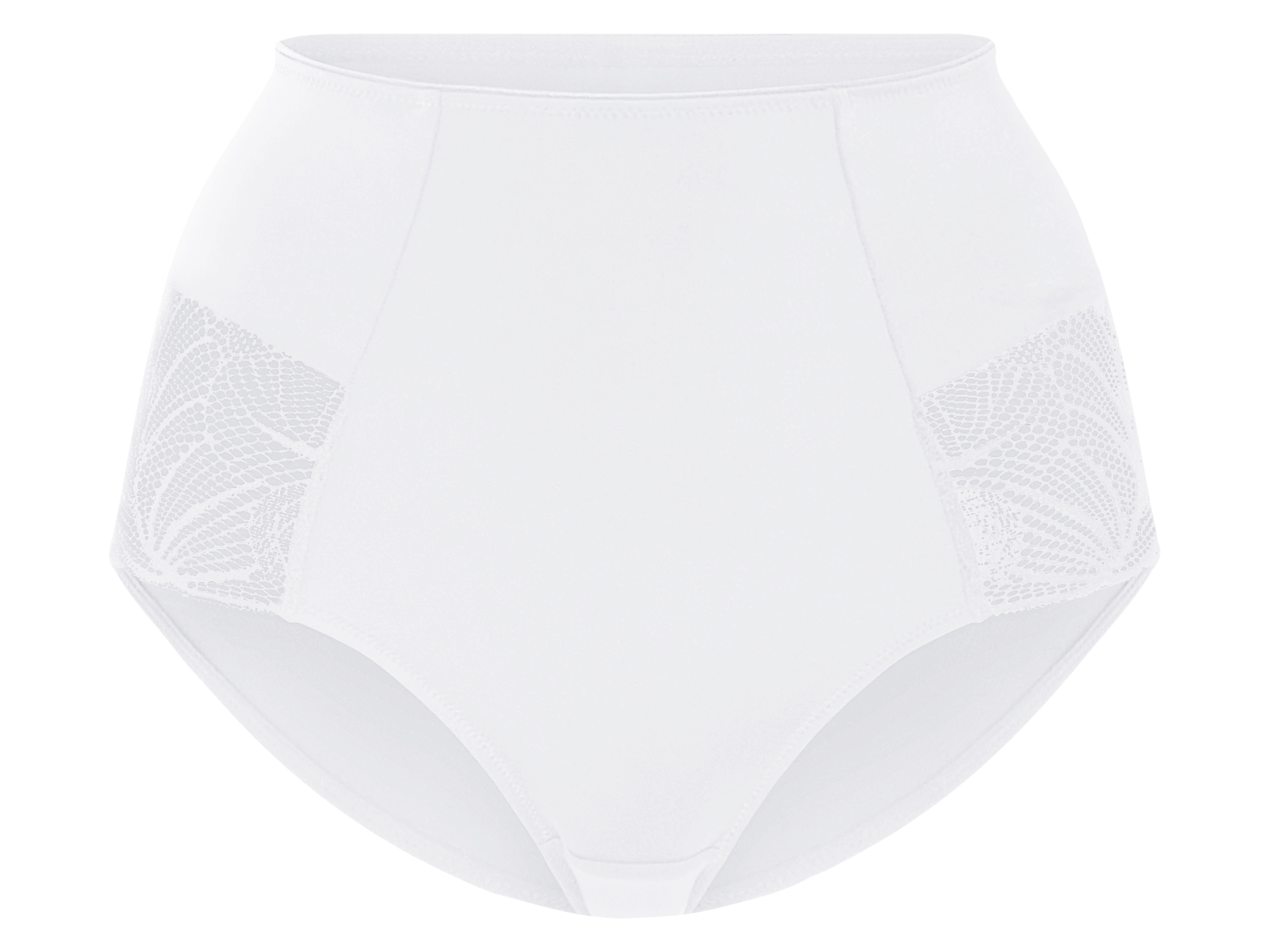 esmara Majtki figi damskie z koronką, 2 pary Biały, M 40/42
