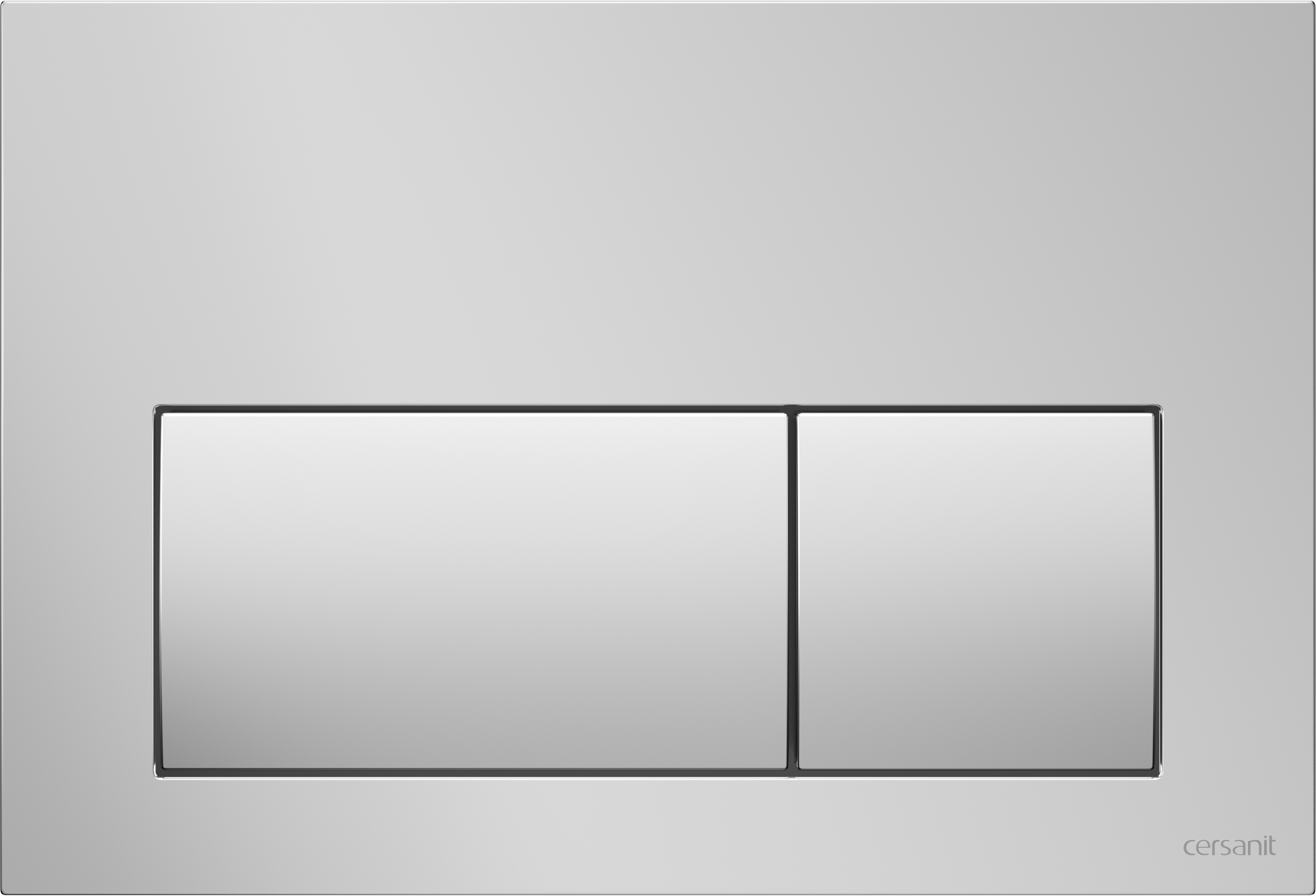 Darmowa Dostawa - Przycisk spłukujący do wc chrom matowy Cersanit Presto K97518