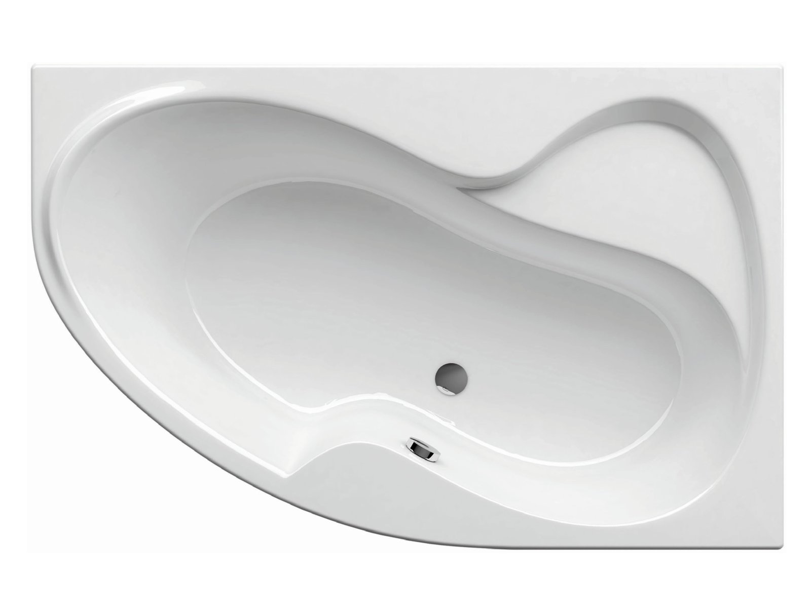 Darmowa Dostawa - Wanna narożna 150x105 cm prawa biała Ravak Rosa II CJ21000000