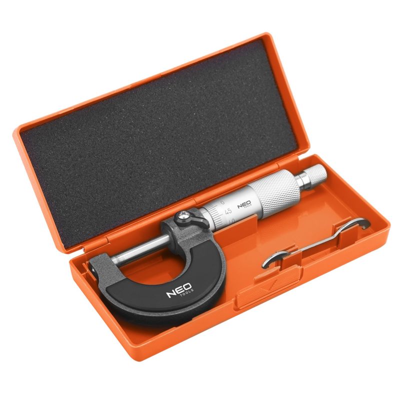 Mikrometr noniuszowy NEO TOOLS 0-25 mm 1 szt