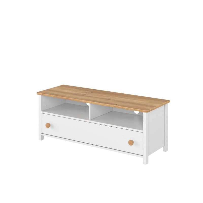 Kompaktowa szafka RTV Bettso STORY z szufladą beż piaskowy 1szt.