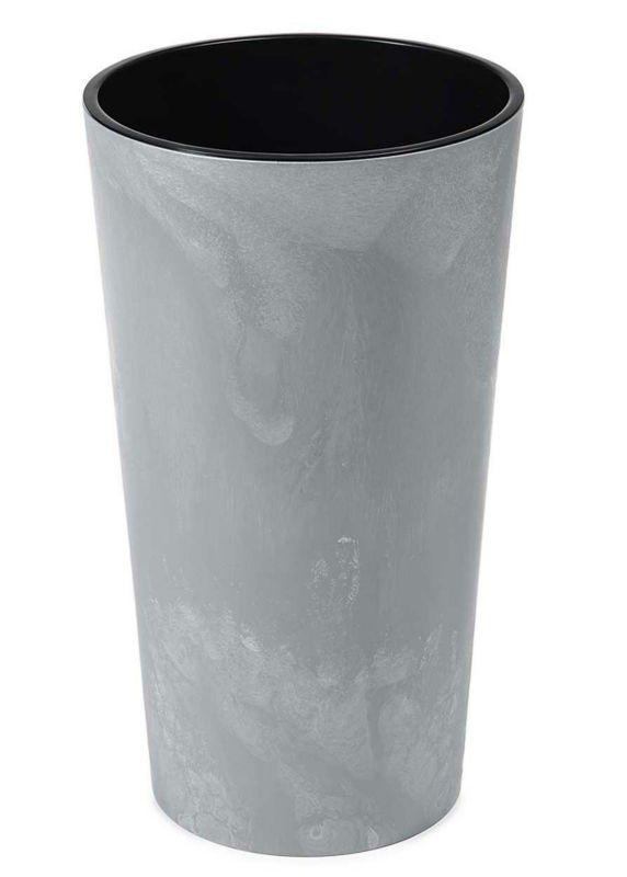 Donica HowHomely Tworzywo ECO Szara 30x57cm